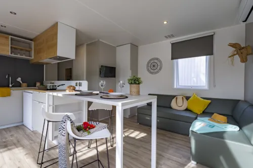 Mietunterkunft - Cottage Arizona 3 Zimmer Premium - image n°3 - Camping Sandaya Soleil Vivarais