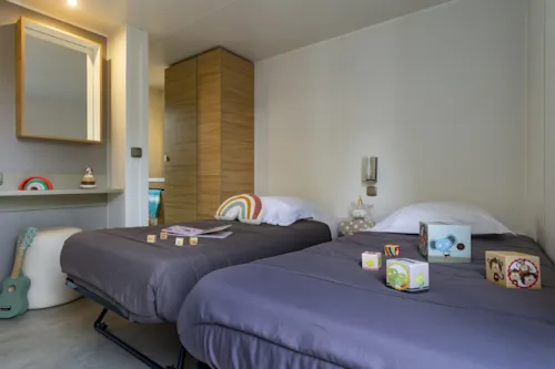 Mietunterkunft - Cottage Burano 2 Zimmer Premium - image n°5 - Camping Sandaya Soleil Vivarais