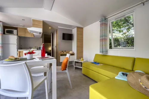 Mietunterkunft - Cottage Burano 3 Zimmer Premium - image n°5 - Camping Sandaya Soleil Vivarais