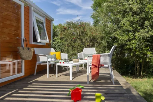 Mietunterkunft - Cottage Burano 3 Zimmer Premium - image n°2 - Camping Sandaya Soleil Vivarais