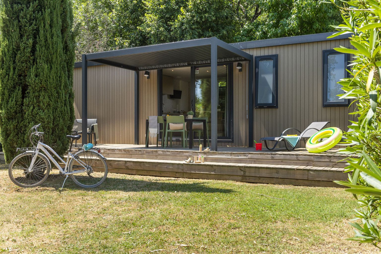 Mietunterkunft - Cottage 2 Zimmer Premium - Camping Sandaya Soleil Vivarais