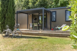 Huuraccommodatie(s) - Cottage 2 Slaapkamers Premium - Camping Sandaya Soleil Vivarais