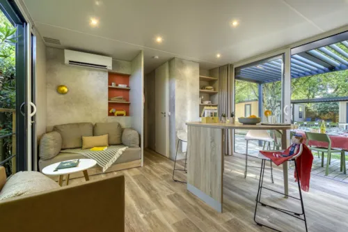 Location - Cottage 3 Chambres Premium - image n°3 - Camping Sandaya Soleil Vivarais
