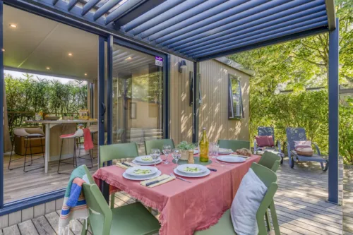 Location - Cottage 3 Chambres Premium - image n°2 - Camping Sandaya Soleil Vivarais