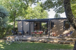 Huuraccommodatie(s) - Cottage 3 Slaapkamers Premium - Camping Sandaya Soleil Vivarais