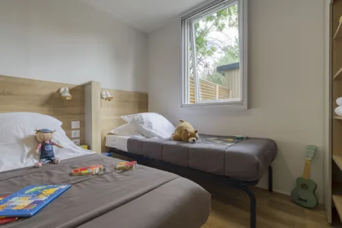 Mietunterkunft - Cottage Tribu 4 Zimmer Premium - image n°6 - Camping Sandaya Soleil Vivarais