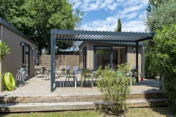 Mietunterkunft - Cottage Tribu 4 Zimmer Premium - Camping Sandaya Soleil Vivarais
