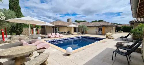 Mietunterkunft - Villa Mit Schwimmbad 4 Zimmer 2 Badezimmer **** - image n°1 - Camping Sandaya Soleil Vivarais