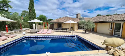 Mietunterkunft - Villa Mit Schwimmbad 4 Zimmer 2 Badezimmer **** - image n°2 - Camping Sandaya Soleil Vivarais