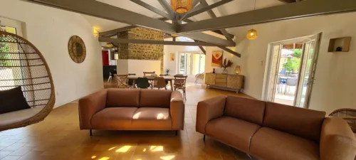 Mietunterkunft - Villa Mit Schwimmbad 4 Zimmer 2 Badezimmer **** - image n°3 - Camping Sandaya Soleil Vivarais