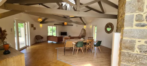 Mietunterkunft - Villa Mit Schwimmbad 4 Zimmer 2 Badezimmer **** - image n°4 - Camping Sandaya Soleil Vivarais