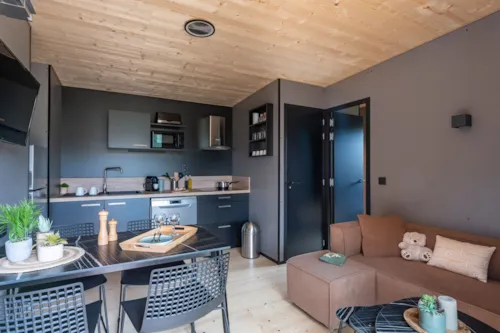 Accommodation - Cottage Païolive 2 Rooms Premium - image n°4 - Camping Sandaya Soleil Vivarais