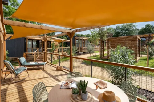 Accommodation - Cottage Païolive 2 Rooms Premium - image n°5 - Camping Sandaya Soleil Vivarais