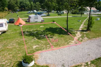 Stellplatz - Evasion Panorama - Camping Solaire du Petit Buech