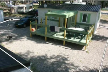 Mietunterkunft - Mobilheim 4 Personen 2 Badezimmern - Camping Solaire du Petit Buech