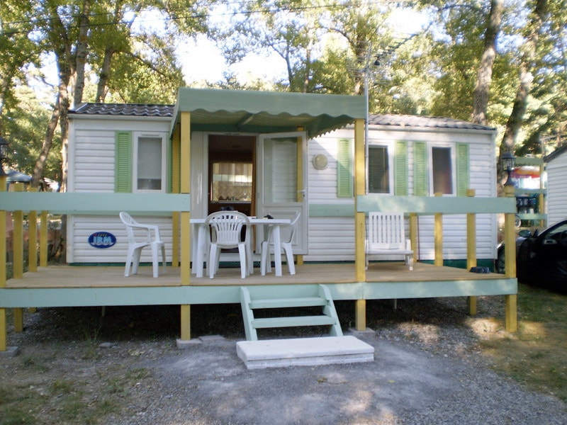 Stacaravan 2 slaapkamers