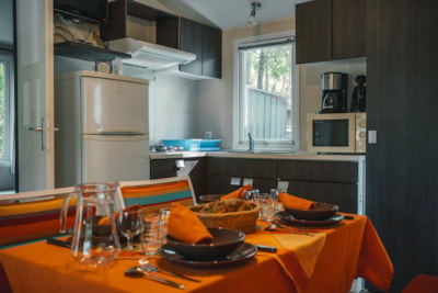 Mobile home 4 people 2 bathrooms