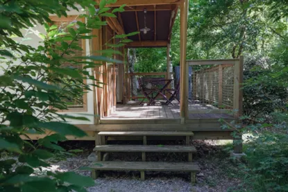 Ecolodge 4 Saisons Premium 40M² (2 Habitaciones) + Terraza Cubierta