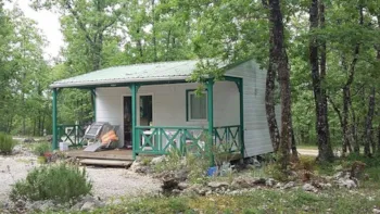 Huuraccommodatie(s) - Chalet 2 Slaapkamers - Camping Naturiste Les Manoques