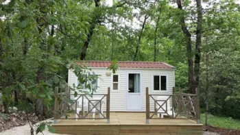 Huuraccommodatie(s) - Stacaravan 1 Slaapkamer - Camping Naturiste Les Manoques