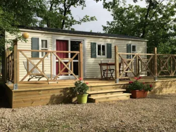 Huuraccommodatie(s) - Stacaravan 2 Slaapkamers - Camping Naturiste Les Manoques