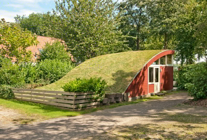 Grasdakbungalow
