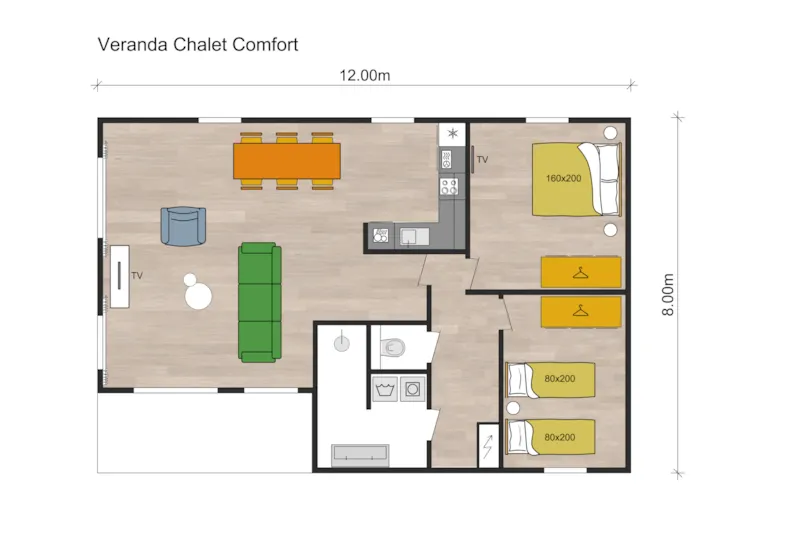Veranda Chalet Confort