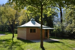 Huuraccommodatie(s) - Canvas Cottage - Camping des Lacs - Savoie