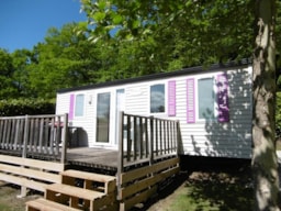 Huuraccommodatie(s) - Stacaravan 28M ² 2 Kamers Met Terras - Camping des Lacs - Savoie