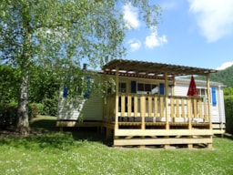 Huuraccommodatie(s) - Stacaravan 36M ² 2 Kamers Met Terras - Camping des Lacs - Savoie