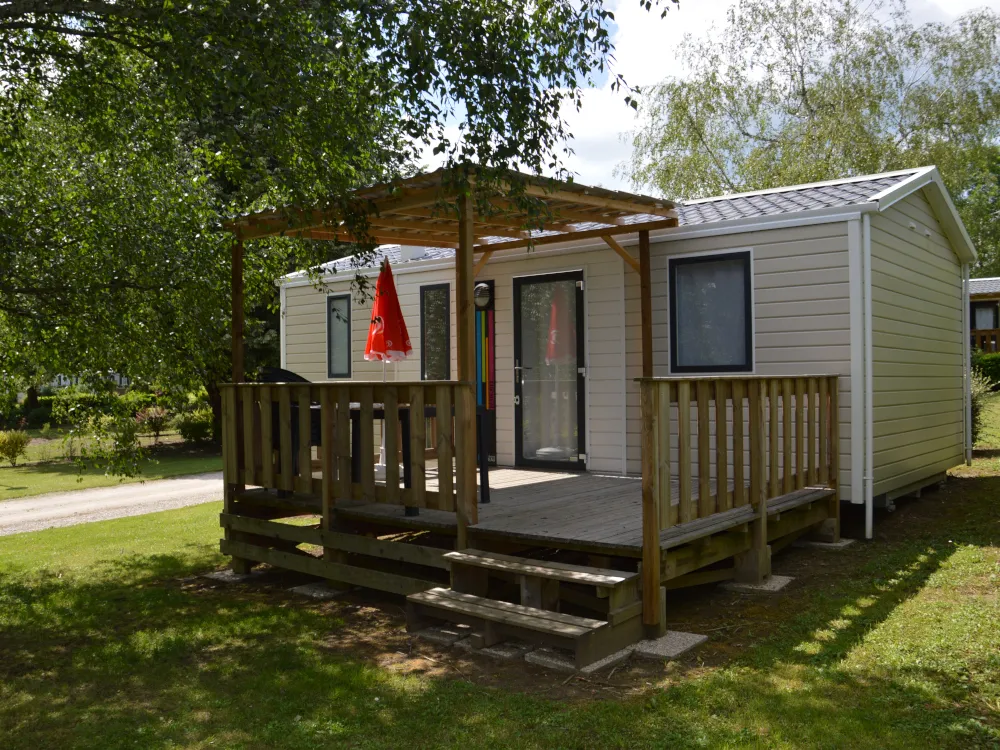 Mietunterkunft - Mobilheim Bermudes 2 Schlafzimmer - Samstag - Camping des Lacs - Savoie