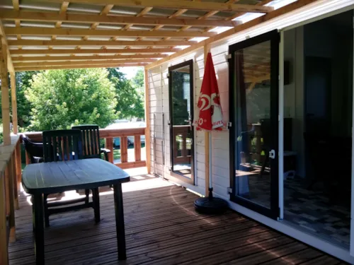 Huuraccommodatie(s) - Stacaravan Bahia 3 Slaapkamers - Zondag - image n°2 - Camping des Lacs - Savoie