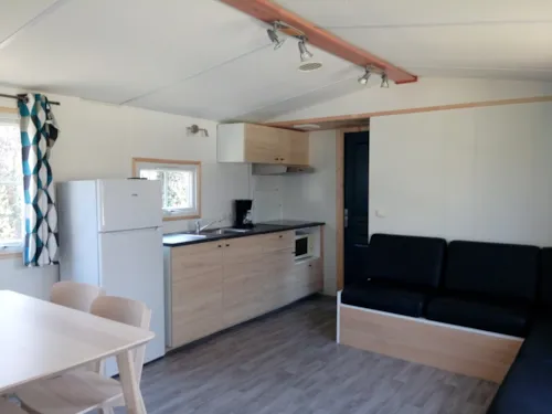 Mietunterkunft - Mobilheim Harmony 2 Schlafzimmer - image n°5 - Camping des Lacs - Savoie