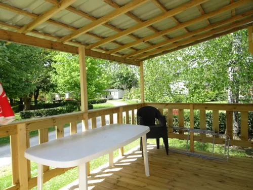 Mietunterkunft - Mobilheim Harmony 2 Schlafzimmer - image n°2 - Camping des Lacs - Savoie