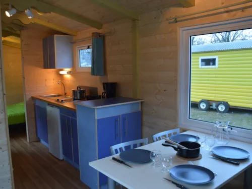 Mietunterkunft - Planwagen - image n°2 - Camping des Lacs - Savoie