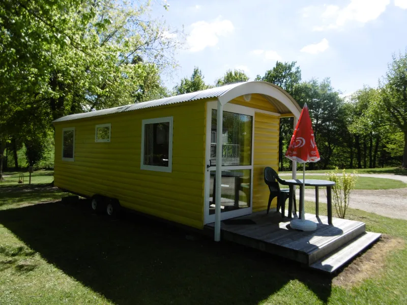Mietunterkunft - Planwagen - Camping des Lacs - Savoie