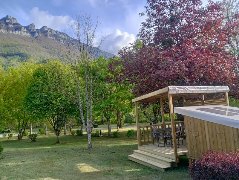 Mietunterkunft - Cabane Camp'etoile - Camping des Lacs - Savoie