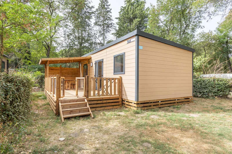 Location - Mobil-Home Premium 3 Chambres S - Camping Paradis Le Giessen