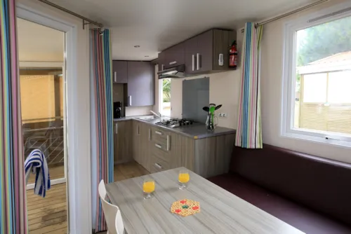 Huuraccommodatie(s) - Stacaravan 2 Kamers - image n°5 - Camping La Pinède - Excenevex