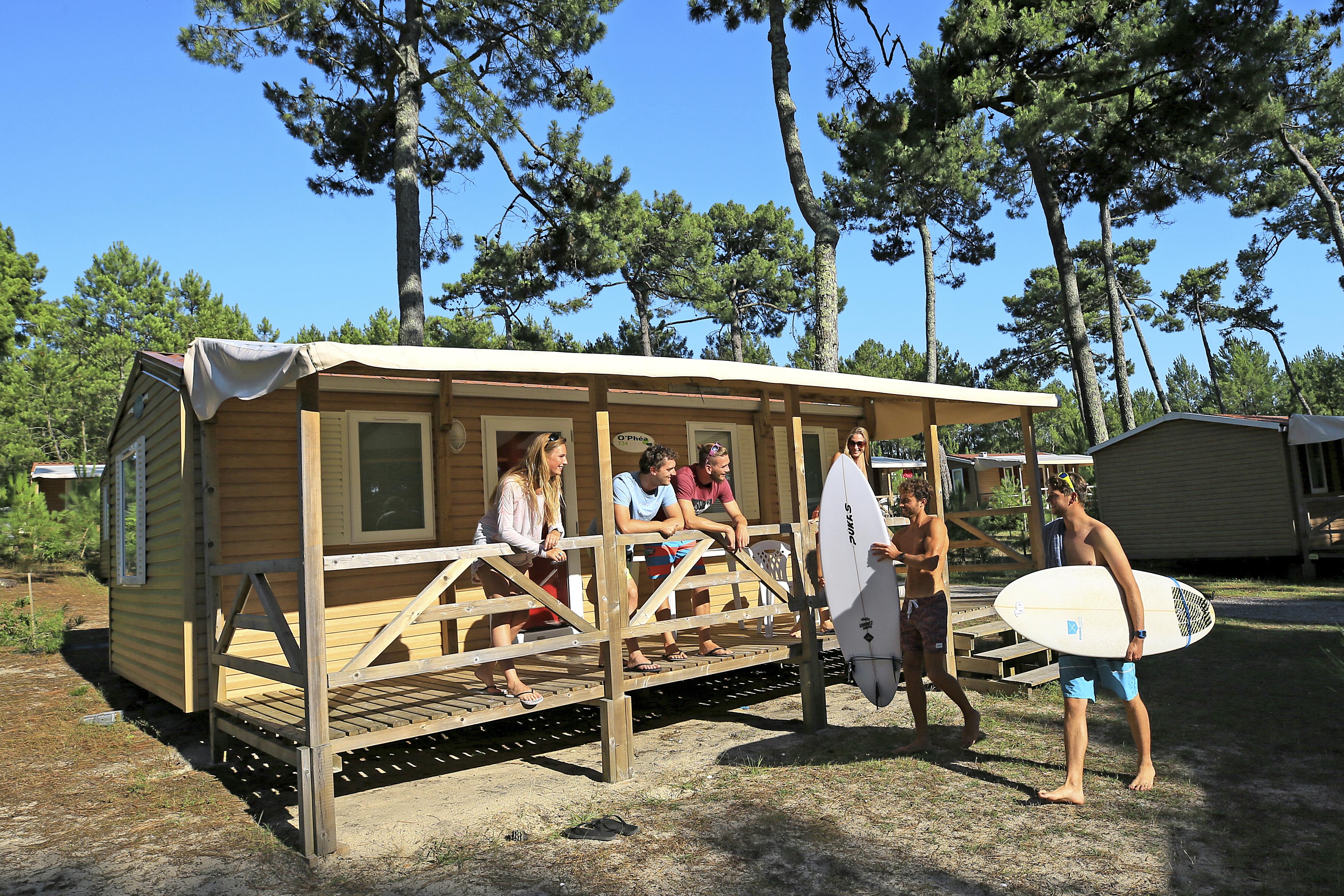 Location - Mobil-Home 3 Chambres - Camping La Pinède