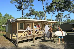 Locatif - Stacaravan 3 kamers - Camping La Pinède - Excenevex