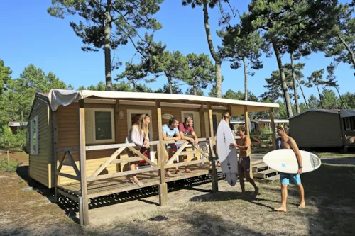 Huuraccommodatie(s) - Stacaravan 3 Kamers - image n°1 - Camping La Pinède - Excenevex