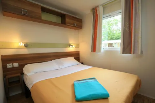 Huuraccommodatie(s) - Stacaravan 3 Kamers - image n°4 - Camping La Pinède - Excenevex