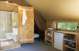 Location - Tente Trappeur Ii - Camping La Pinède - Excenevex
