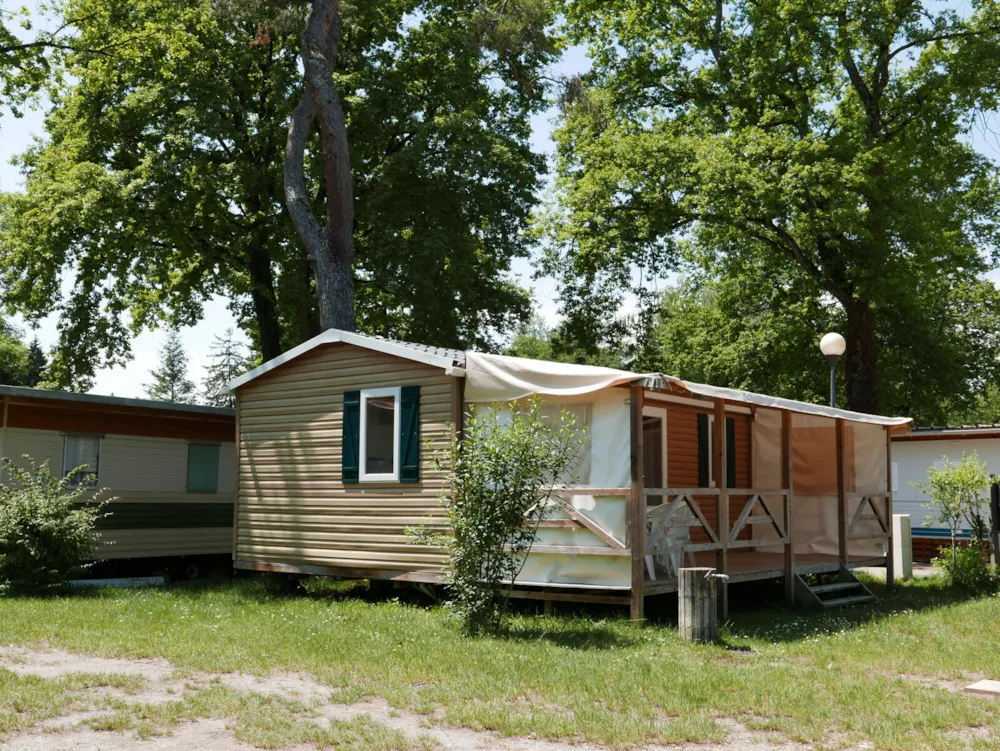 Location - Mobil-Home 2 Chambres - Camping La Pinède - Excenevex