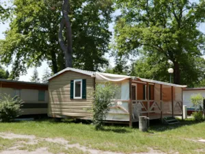 Locatif - Stacaravan 2 kamers - Camping La Pinède - Excenevex