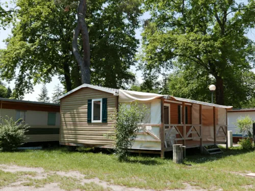 Huuraccommodatie(s) - Stacaravan 2 Kamers - image n°1 - Camping La Pinède - Excenevex