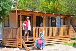 Huuraccommodatie(s) - Cottage 3 Slaapkamers - 2 Badkamers - Airconditioning Premium - YELLOH! VILLAGE - Camping Plage du Dramont