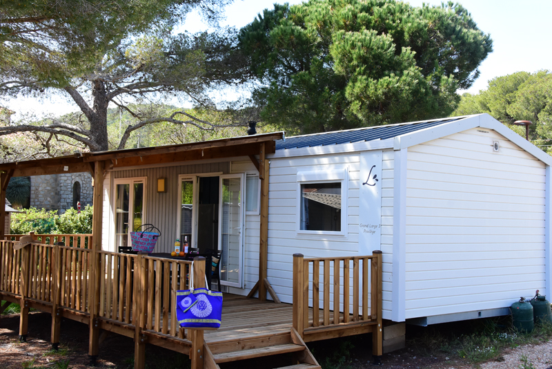 Location - Mobil-Home Semaphore 3 Chambres - Camping Plage du Dramont