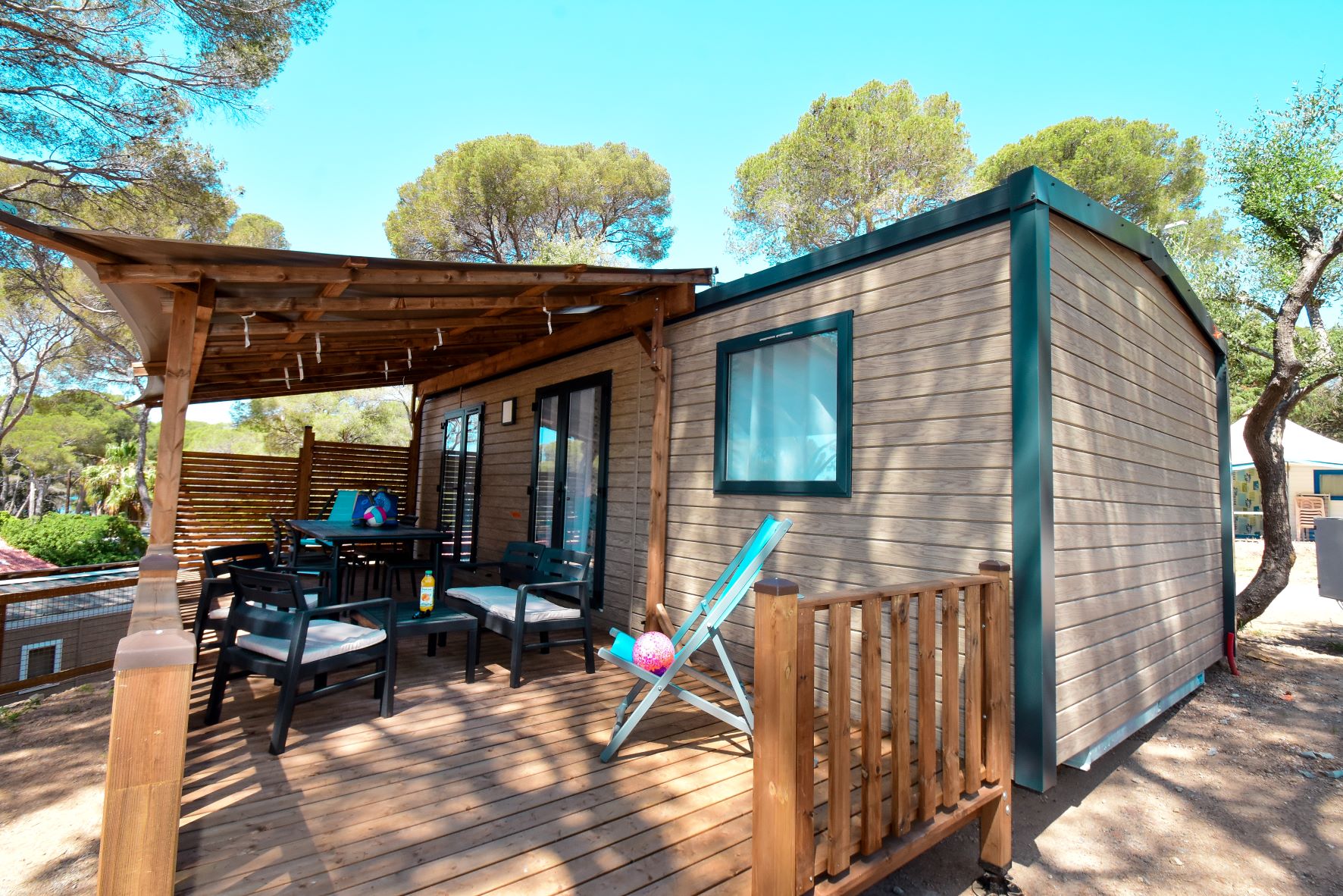 Accommodation - Mobile-Home Belvédère 3 Bedrooms With Seaview - Camping Plage du Dramont